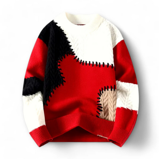 Herren urbaner trendiger Pullover mit modernem Schnitt und vielseitigem Stil