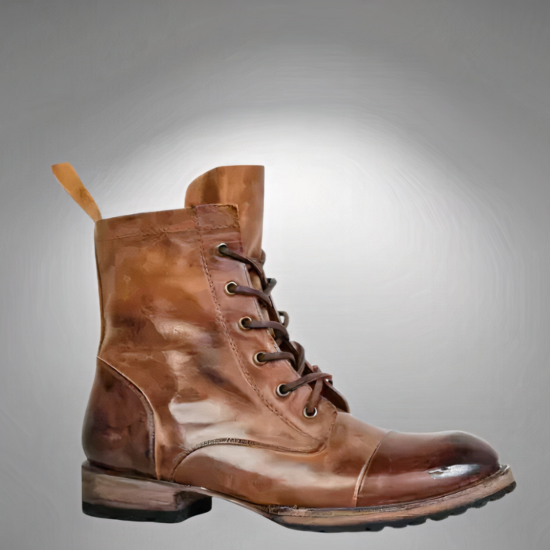 Herren-Vintage-Stiefeletten im klassischen zeitlosen Design