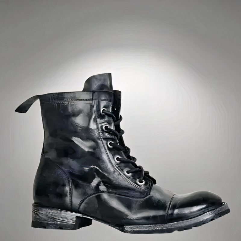 Herren-Vintage-Stiefeletten im klassischen zeitlosen Design