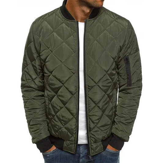 Herren warme Winterjacke in klassischem und stilvollem Design
