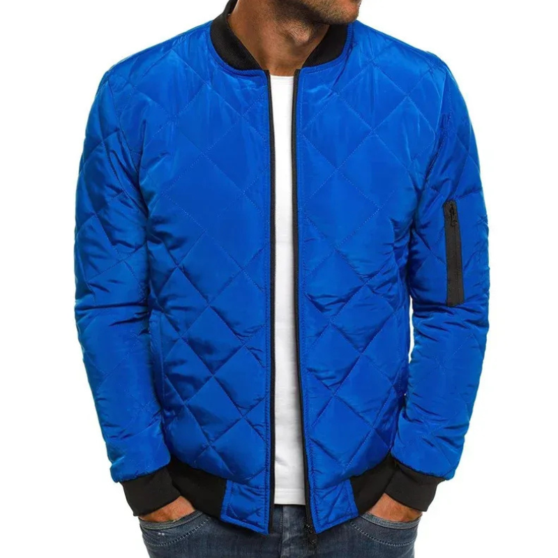 Herren warme Winterjacke in klassischem und stilvollem Design