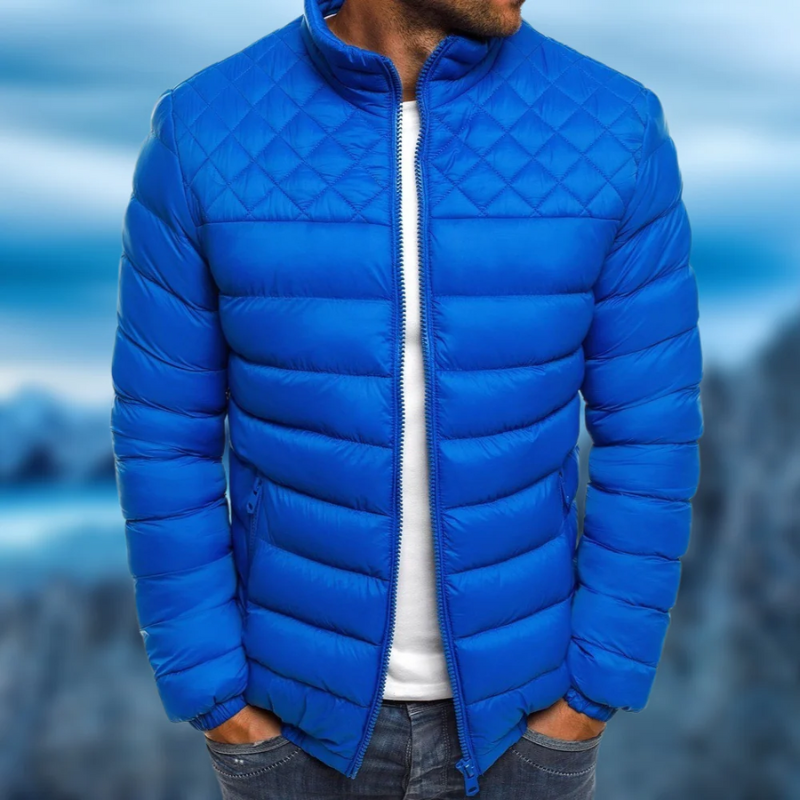 Herren warme Winterjacke im stilvollen und funktionalen Design