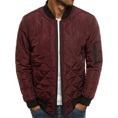 Herren warme Winterjacke in klassischem und stilvollem Design