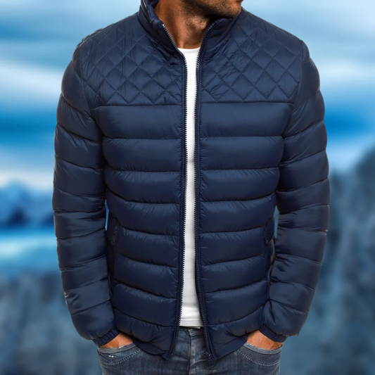 Herren warme Winterjacke im stilvollen und funktionalen Design