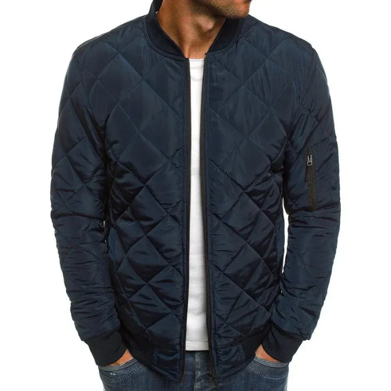 Herren warme Winterjacke in klassischem und stilvollem Design