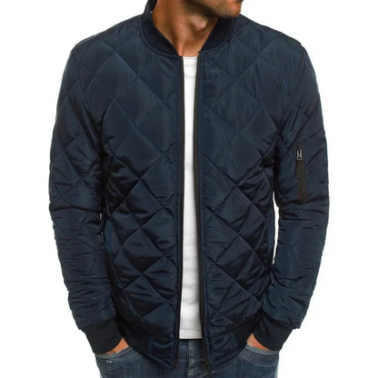 Herren warme Winterjacke in klassischem und stilvollem Design