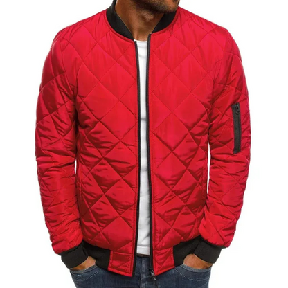 Herren warme Winterjacke in klassischem und stilvollem Design