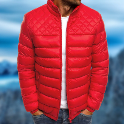 Herren warme Winterjacke im stilvollen und funktionalen Design