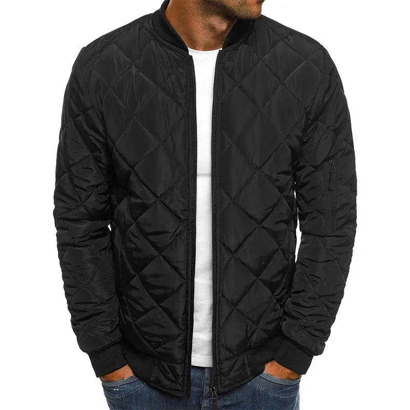 Herren warme Winterjacke in klassischem und stilvollem Design