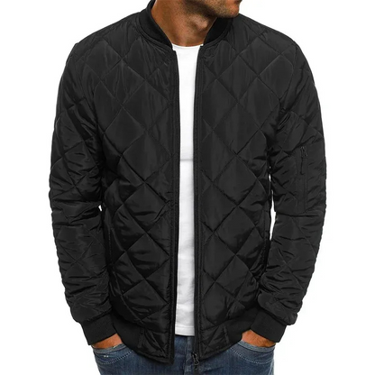Herren warme Winterjacke in klassischem und stilvollem Design