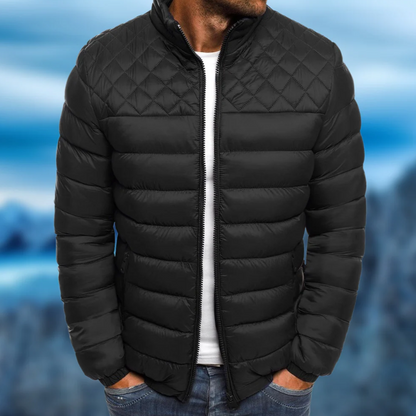 Herren warme Winterjacke im stilvollen und funktionalen Design