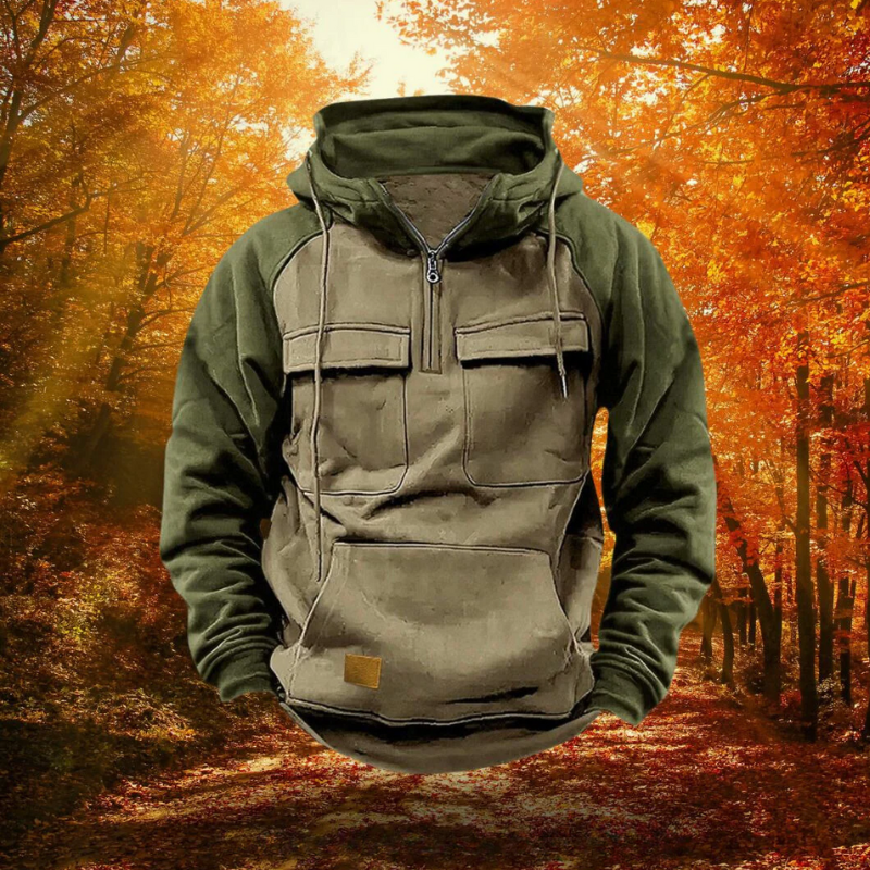 Herren warmer Outdoor-Pullover für Freizeit und Aktivitäten im Freien