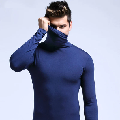 Herren warmer Slim-Fit Pullover, modern und bequem für Alltag und Büro