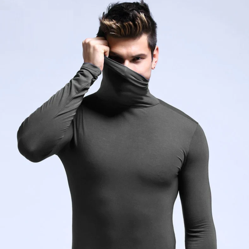 Herren warmer Slim-Fit Pullover, modern und bequem für Alltag und Büro