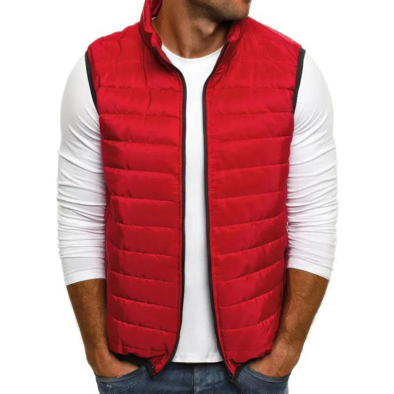 Herren wasserdichte warme Weste in modernem Design