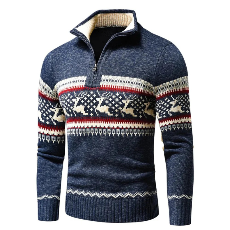Herren-Weihnachtspullover mit festlichem Design, bequem und ideal für Feiern und Freizeit