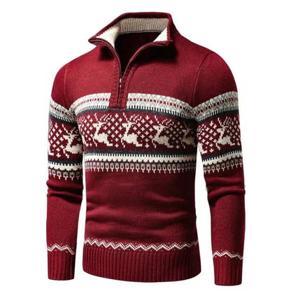 Herren-Weihnachtspullover mit festlichem Design, bequem und ideal für Feiern und Freizeit