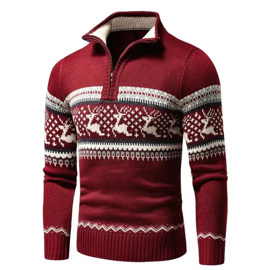 Herren-Weihnachtspullover mit festlichem Design, bequem und ideal für Feiern und Freizeit