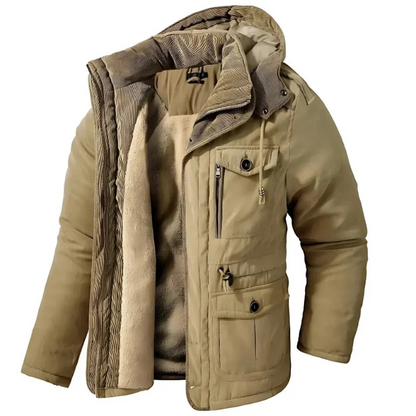 Herren wind- und wasserdichte Outdoorjacke für Schutz und Komfort