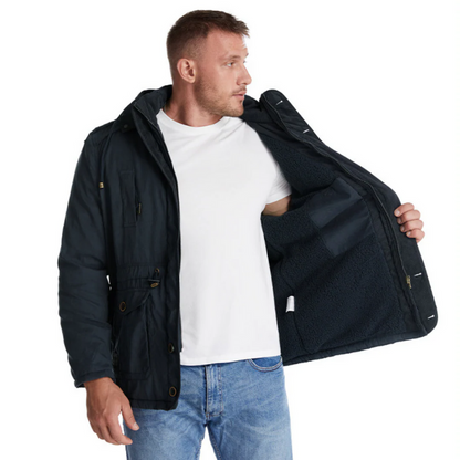Herren wind- und wasserdichte Outdoorjacke für Schutz und Komfort