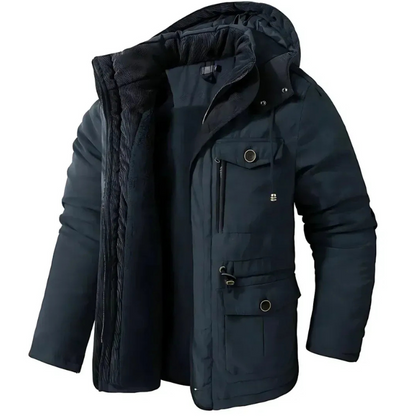 Herren wind- und wasserdichte Outdoorjacke für Schutz und Komfort