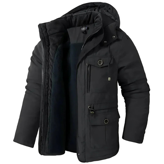 Herren wind- und wasserdichte Outdoorjacke für Schutz und Komfort