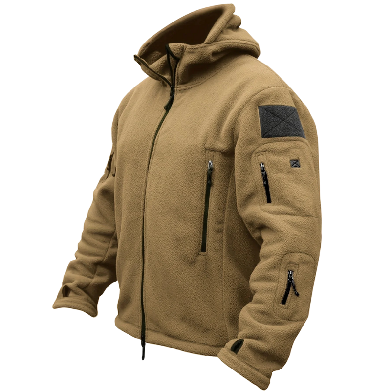 Herren winddichte Winterjacke für kalte Tage