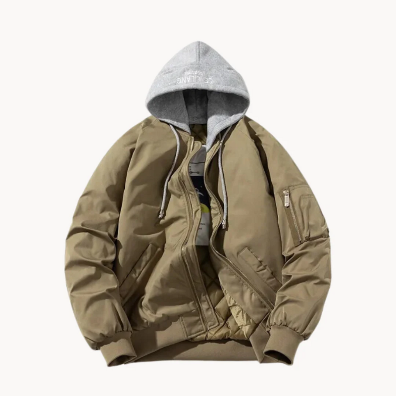Herren Winter-Bomberjacke, warm, bequem und stilvoll für kalte Tage