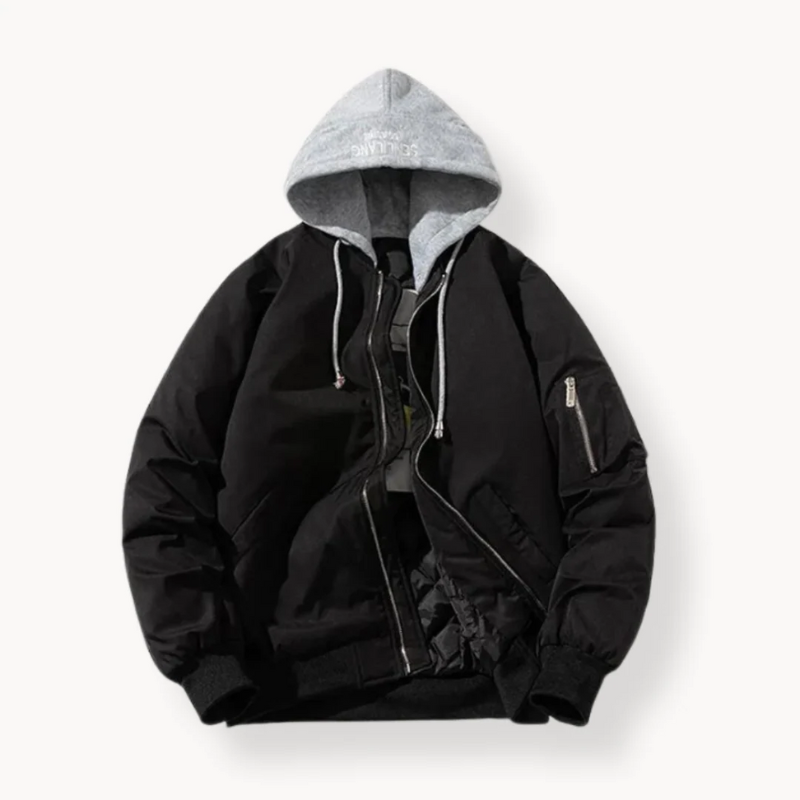 Herren Winter-Bomberjacke, warm, bequem und stilvoll für kalte Tage
