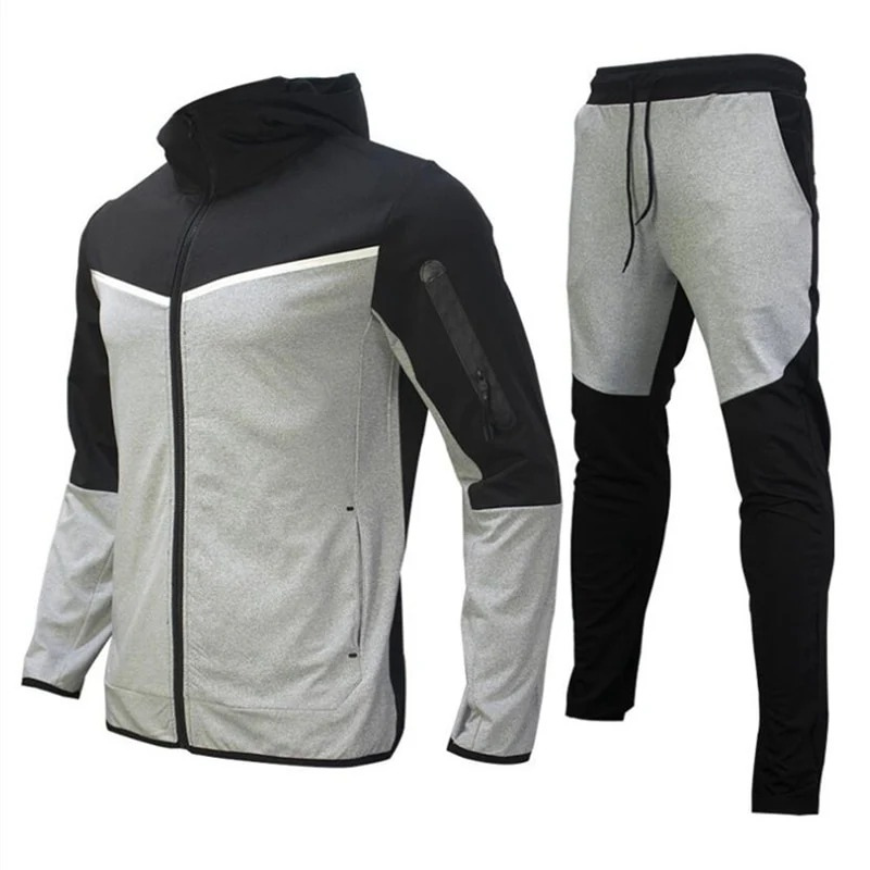 Hochwertiger Trainingsanzug für Herren, sportlich und bequem für Alltag und Freizeit