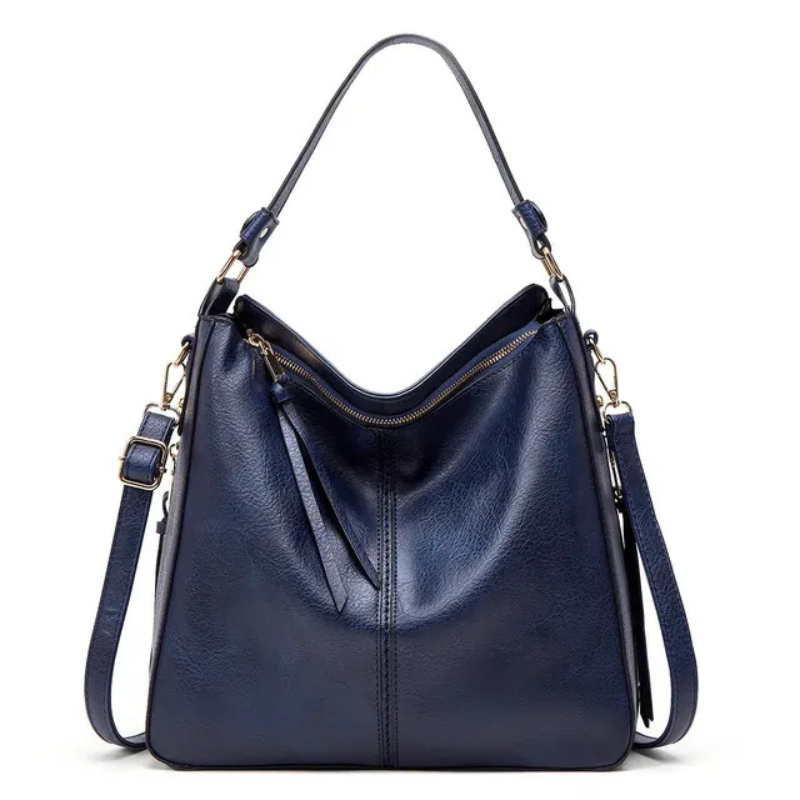 Klassisch elegante Damenhandtasche in zeitlosem Design mit praktischer Aufteilung