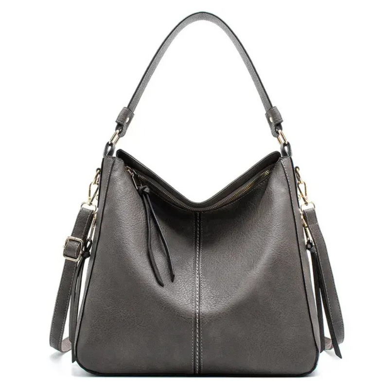 Klassisch elegante Damenhandtasche in zeitlosem Design mit praktischer Aufteilung