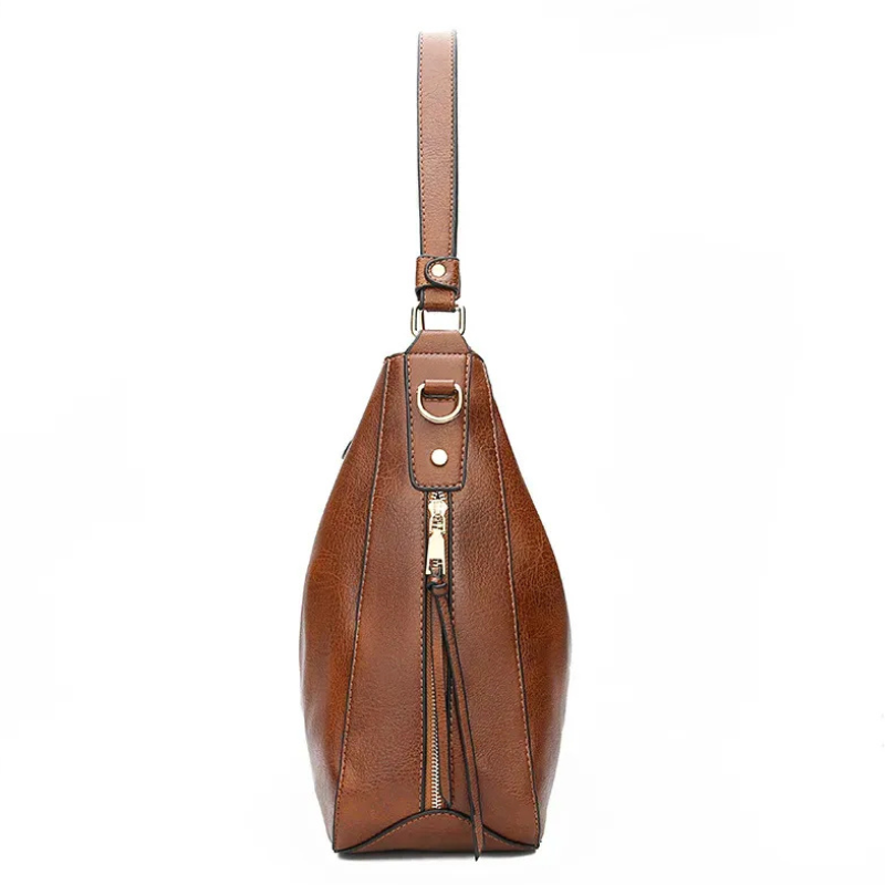 Klassisch elegante Damenhandtasche in zeitlosem Design mit praktischer Aufteilung