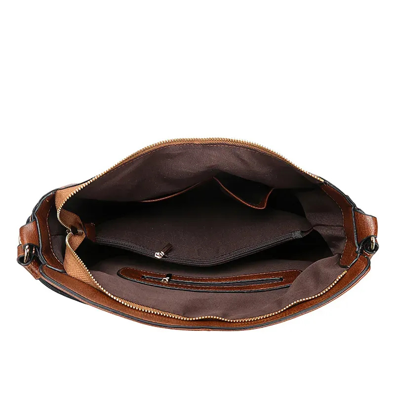 Klassisch elegante Damenhandtasche in zeitlosem Design mit praktischer Aufteilung