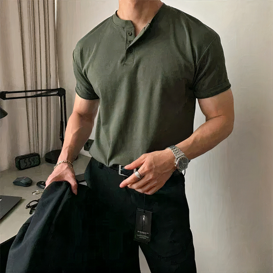 Klassisch elegantes Poloshirt für Herren in zeitlosem, stilvollem Design