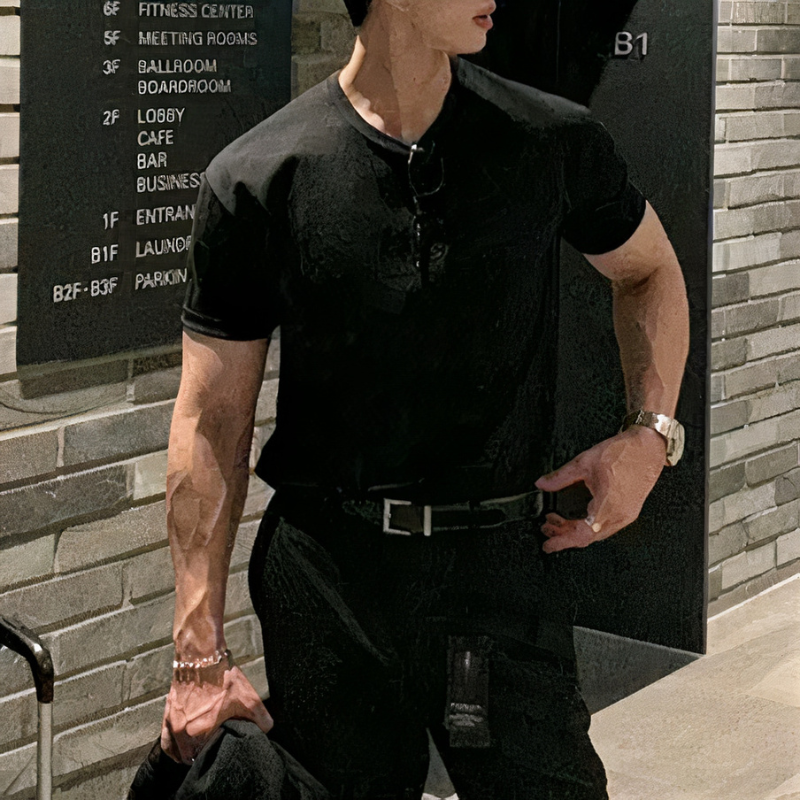 Klassisch elegantes Poloshirt für Herren in zeitlosem, stilvollem Design