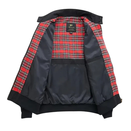 Klassische Bomberjacke für Herren mit modernem Schnitt und praktischem Design für Alltag und Freizeit.