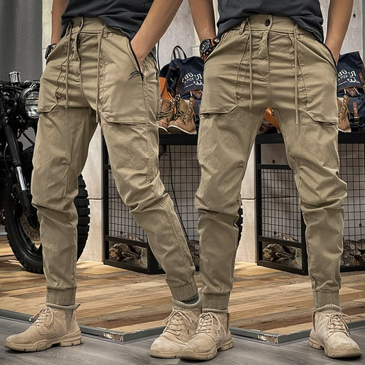 Klassische Cargohose für Herren mit mehreren Taschen und bequemem Schnitt