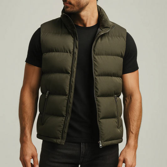 Klassische Körperwärmerweste für Herren, moderne und praktische Outdoor-Weste
