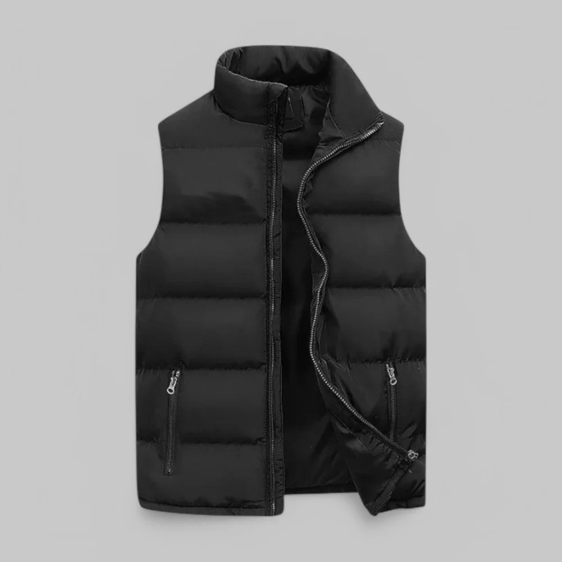 Klassische Körperwärmerweste für Herren, moderne und praktische Outdoor-Weste
