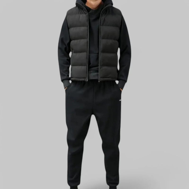Klassische Körperwärmerweste für Herren, moderne und praktische Outdoor-Weste