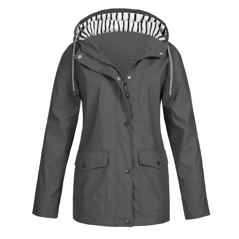 Klassische Regenjacke für Damen in elegantem und funktionalem Design
