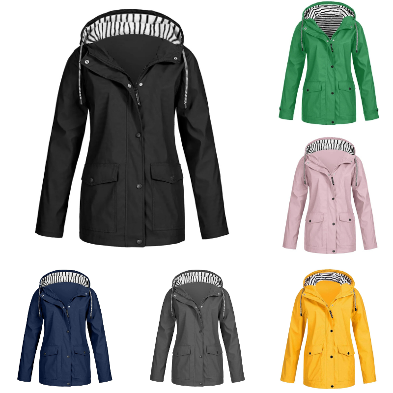 Klassische Regenjacke für Damen in elegantem und funktionalem Design