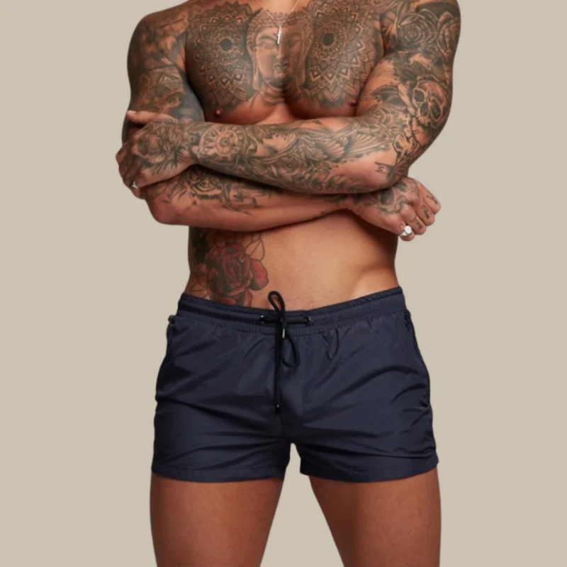 Klassische Schwimmshorts für Herren – bequeme Badehose für Sommer, Strand und Pool