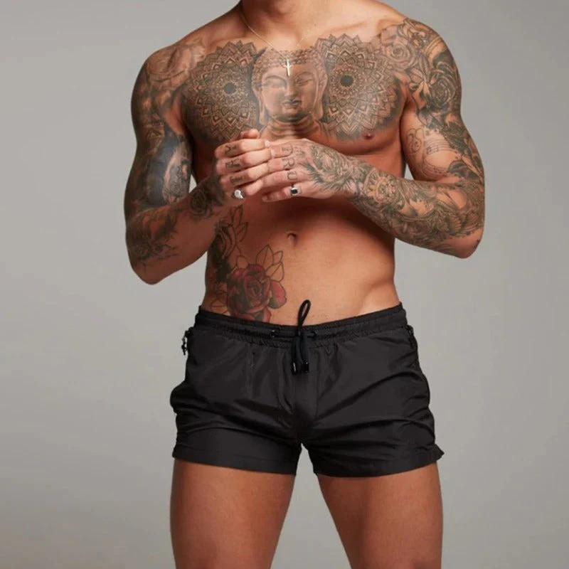 Klassische Schwimmshorts für Herren – bequeme Badehose für Sommer, Strand und Pool