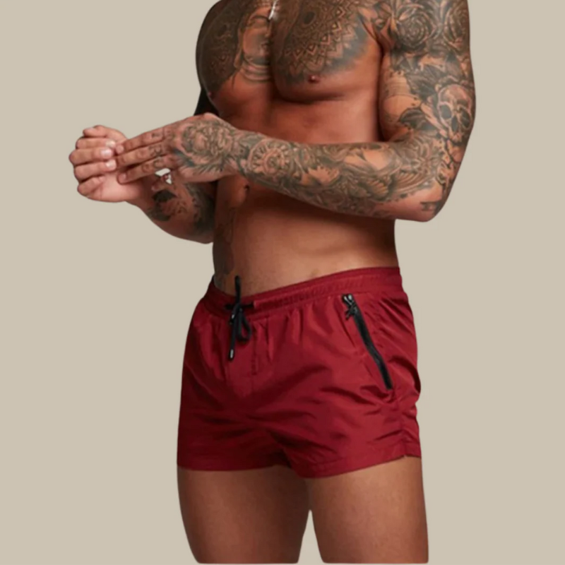 Klassische Schwimmshorts für Herren – bequeme Badehose für Sommer, Strand und Pool
