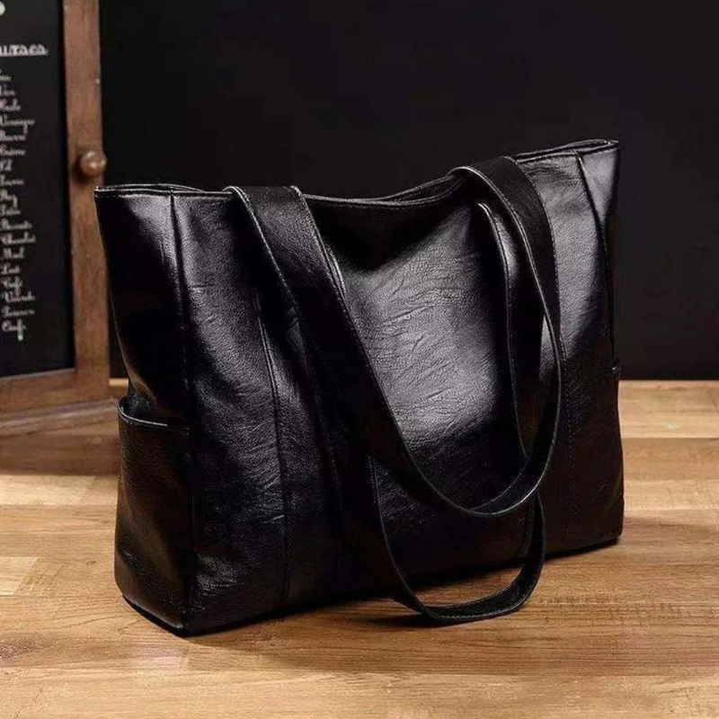  Klassische Tragetasche für Damen mit elegantem Design und praktischen Fächern