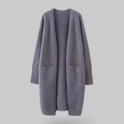 Klassische warme Strickjacke für Damen, stilvoll und bequem