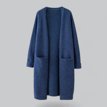Klassische warme Strickjacke für Damen, stilvoll und bequem