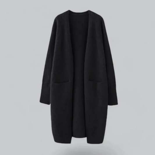 Klassische warme Strickjacke für Damen, stilvoll und bequem